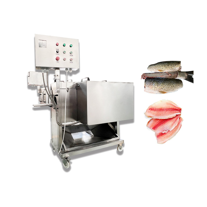 Fish Bone Removing Scaling Skinning Filleting Cleaning Machine Production Line