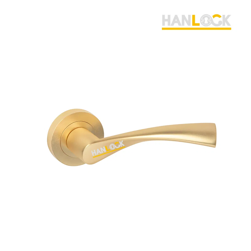 Modern Custom Simple Design Round Aluminum Alloy Door Handles