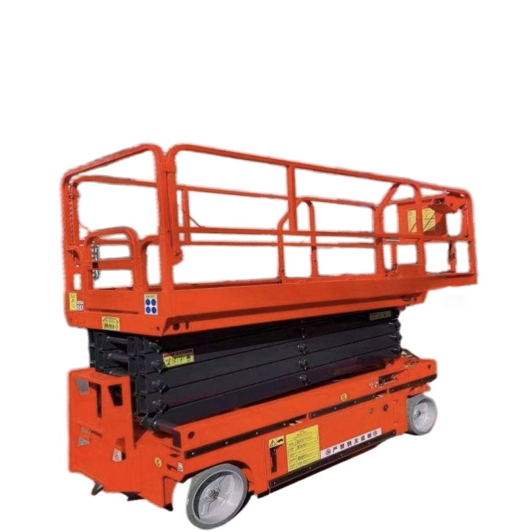 Indoor Self Propelled Hydraulic Scissor Lift Aerial Elevator 4-16m