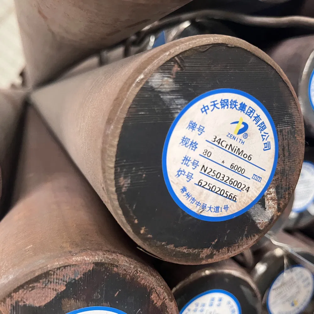 High Hardness OEM/ODM Custom Turned & Polished ASTM A193 B7 / B7m / B16 Special Round Steel Bar for Subway Construction