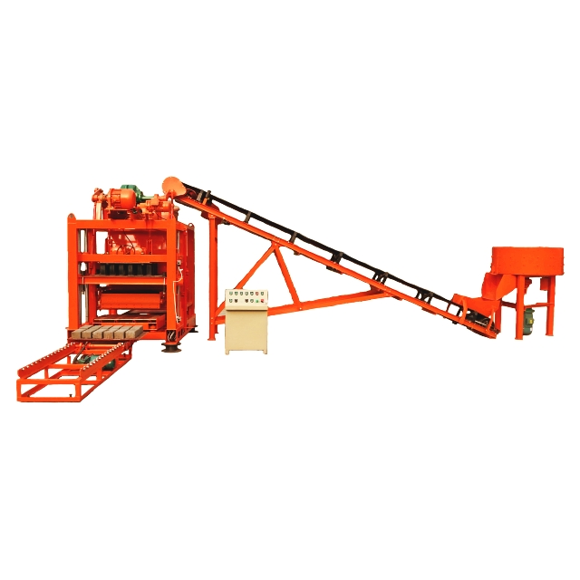 Qtj4-26c Semi-Automatic Concrete Block Making Machine