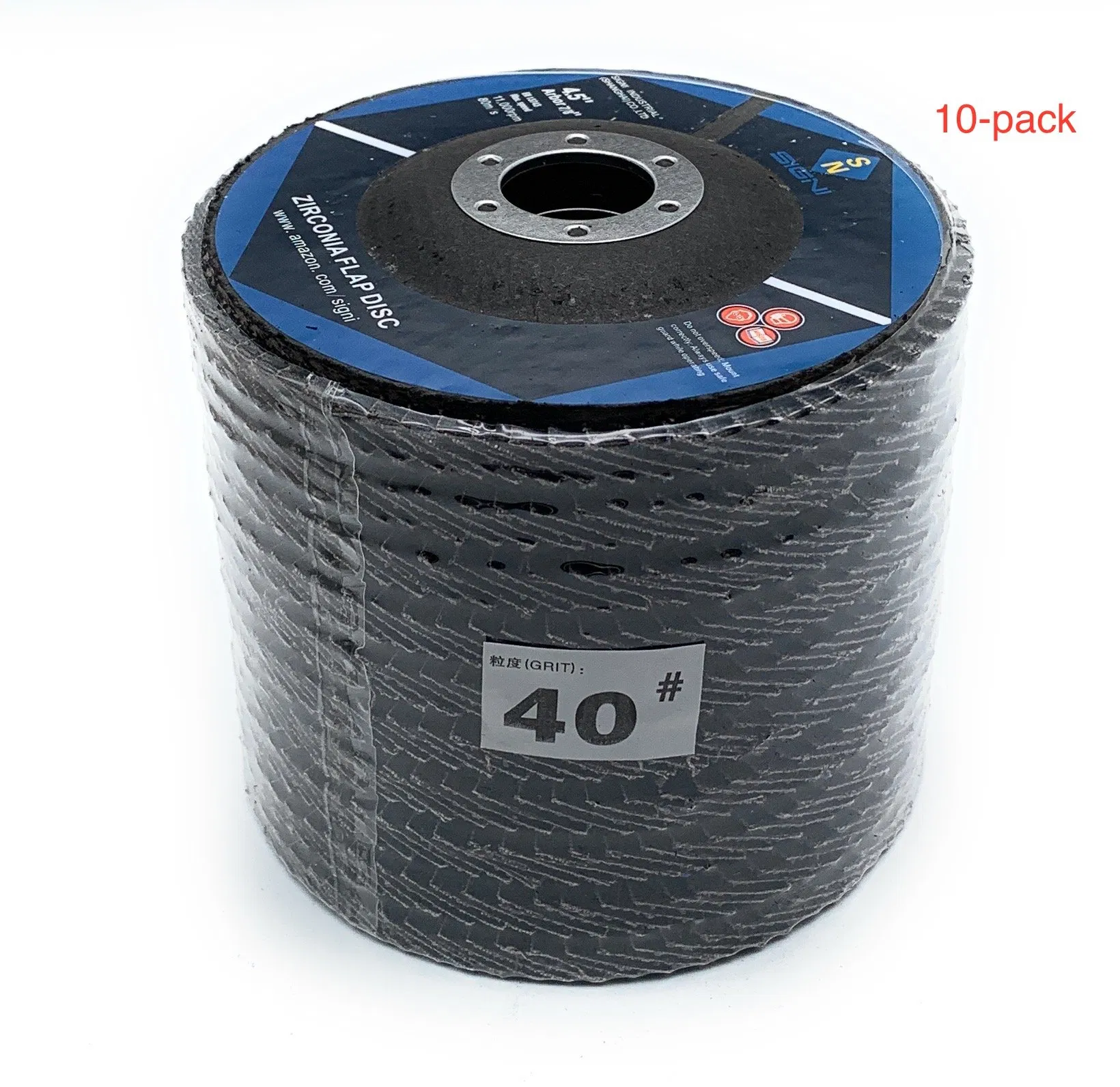 Heavy Duty Metal Grinding Flap Disc for Welding Seam Removal & Stainless Steel Polishing 125X22.2mm