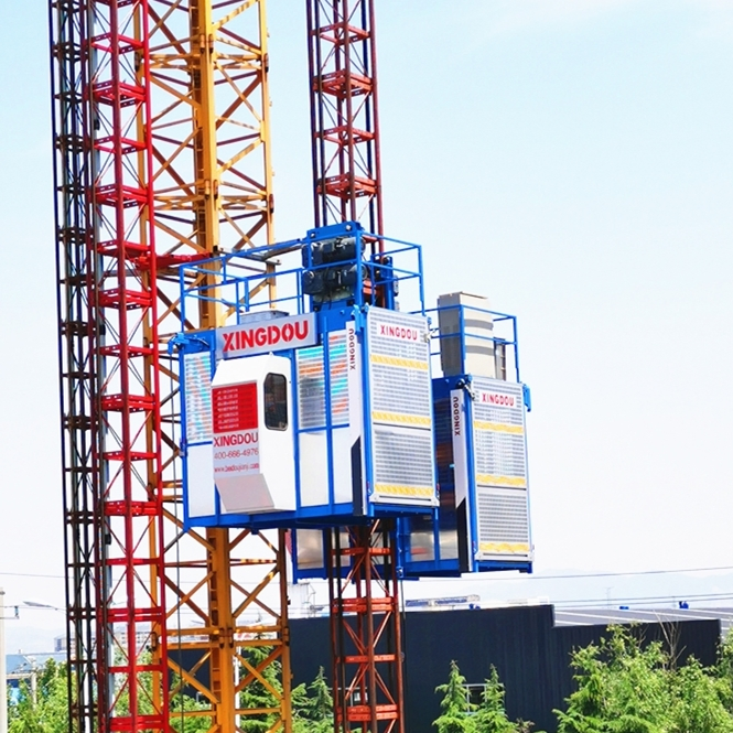 CE Certificated SC Series Construction Hoist Passenger and Material Lift Building Construction Elevator