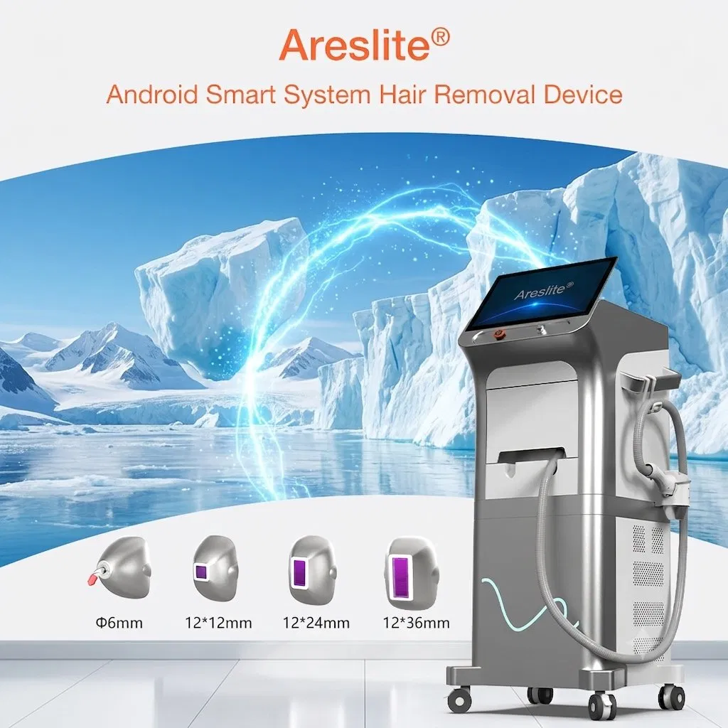 Epilatore a diodo laser indolore 3000W 808nm per salone di bellezza