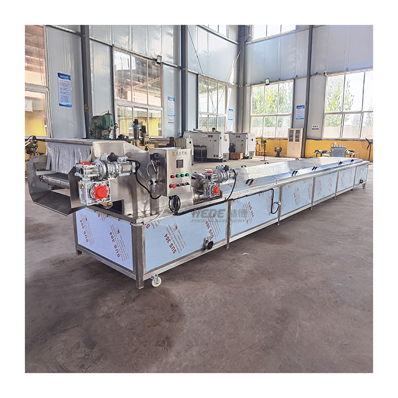 Pasteurisierer Ausgussbeutel Fruchtmark Marmelade Ketchup Wasserbad Tunnelpasteurisationsmaschine
