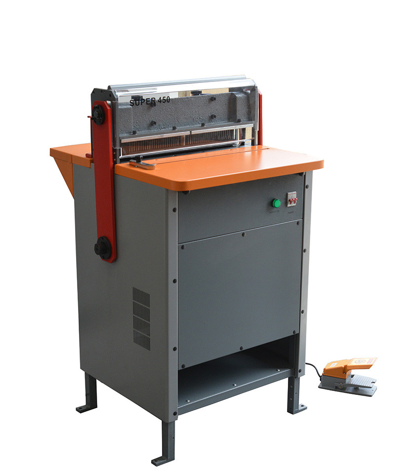 2 in 1 Compact Paper Book Punching and Binding Machine Super450