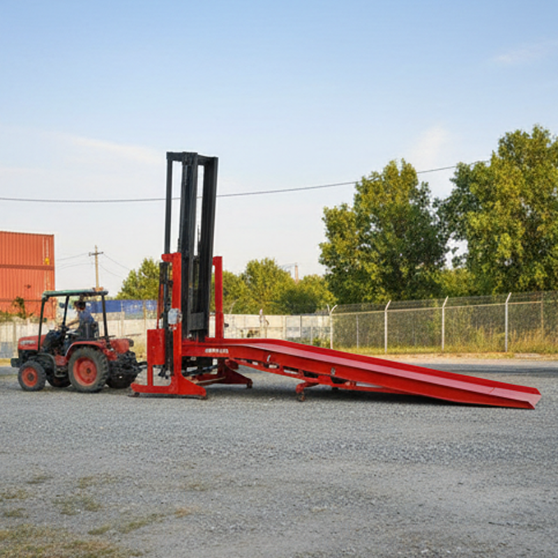 Rampa di Scarico per Container Rampa di Carico Idraulica per Container Piattaforma per Camion