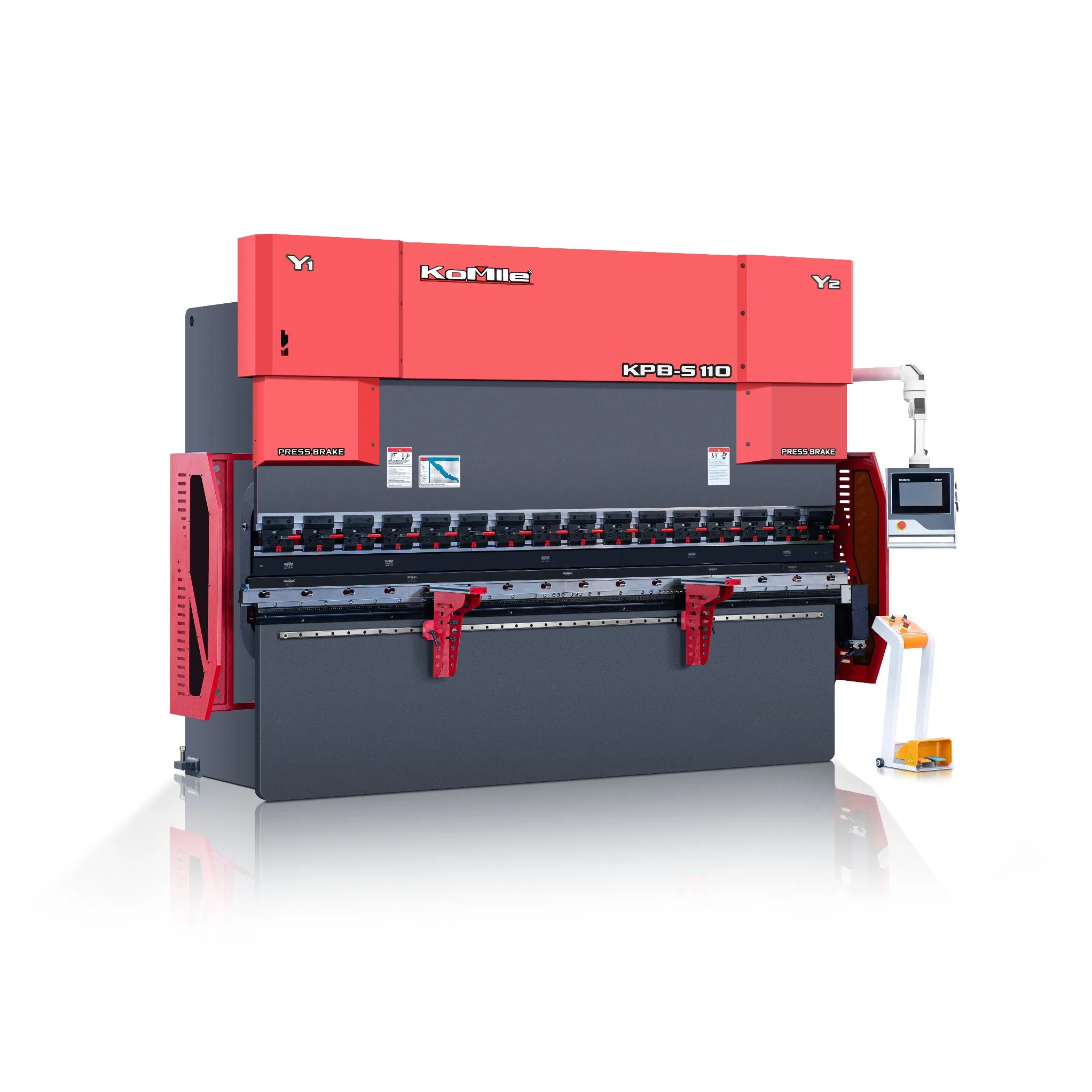110t 3200mm Electro-Hydraulic Hybrid Servo Press Brake Machine CNC Bending Machine