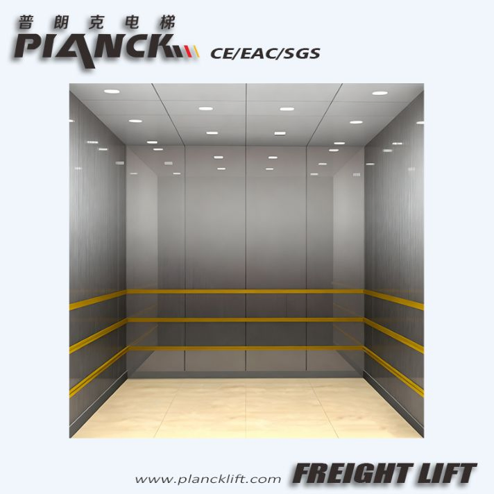Durable Safe High-Tonnage Hydraulic VVVF Freight Elevator for Factories