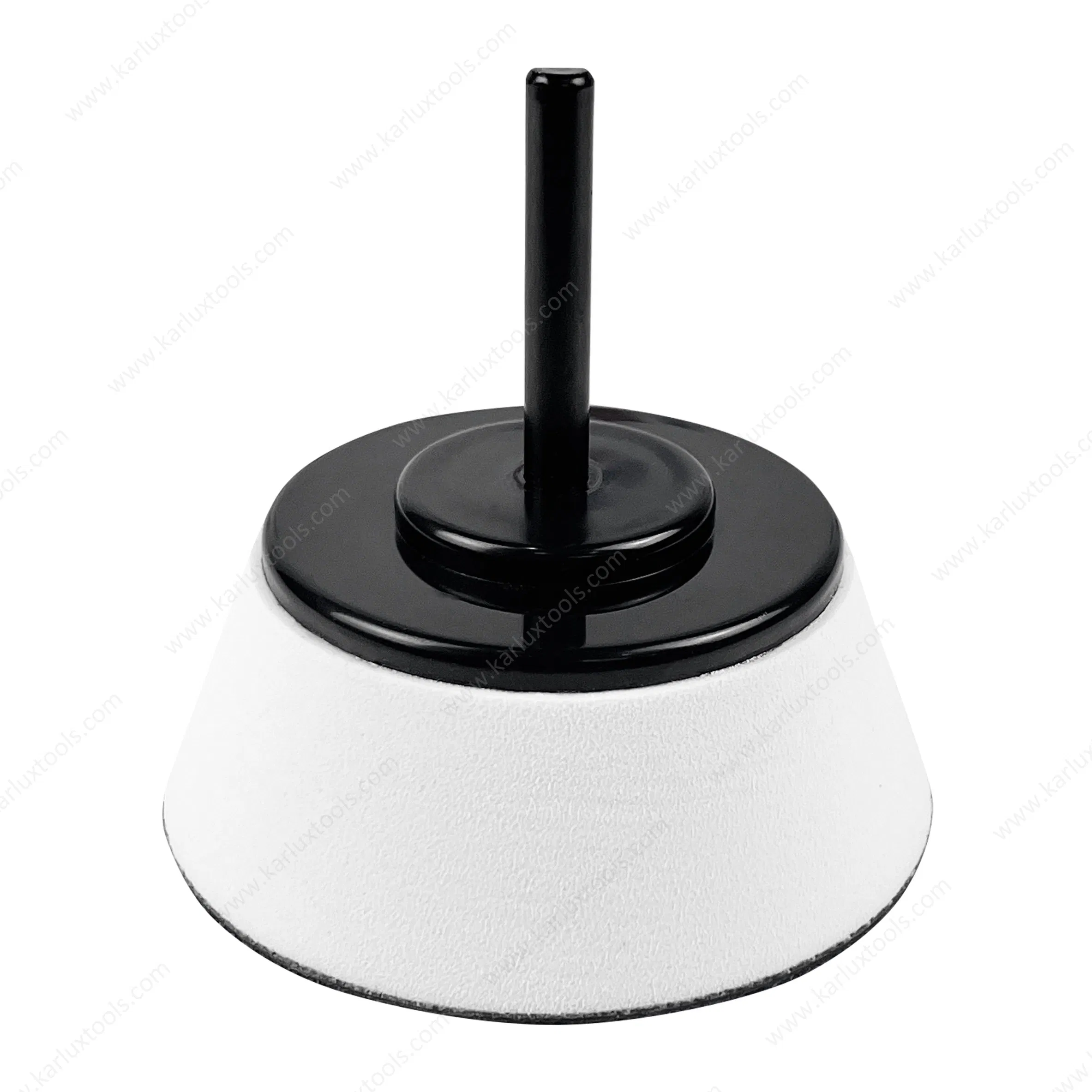 3 Inch 75mm EVA Backing Pad with 6mm 6.35mm Shank Flexible Foam Polishing Disc Holder for Electric Drill and Die Grinder