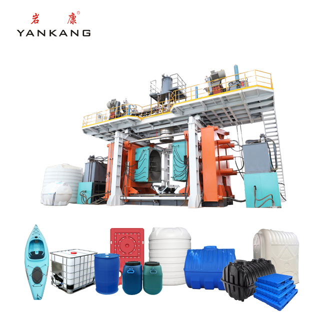 HDPE PE Plastic Water IBC Tank Container Pallet Road Barrier Plastic Drum Barrel Extrusion Blow Blowing Molding Moulding Making Machine Machinery