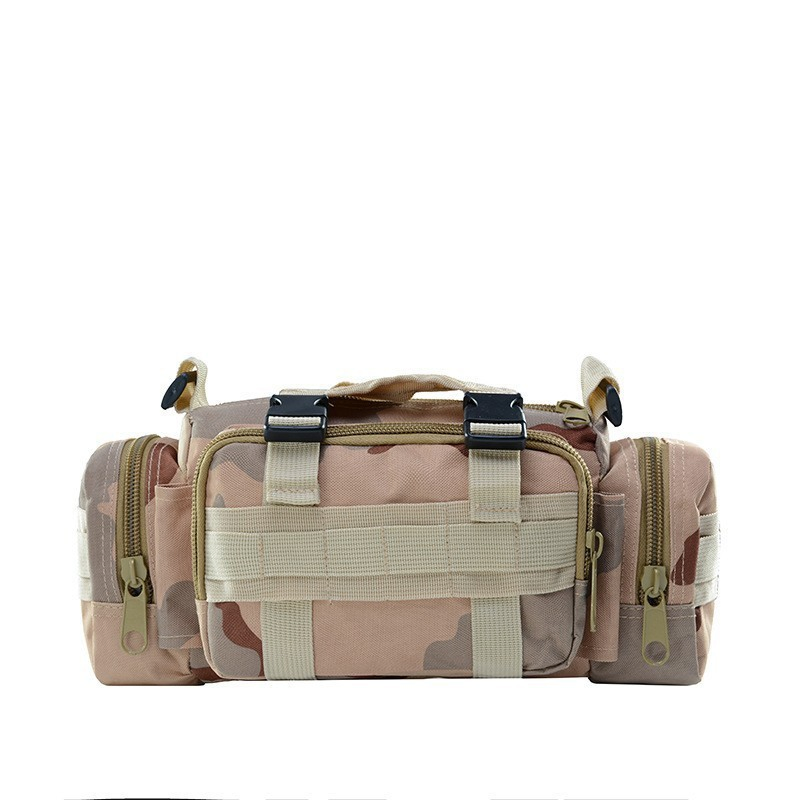 Lightweight Outdoor Sling Crossbody Bag Fishing Lure Tackle Bag Tactical Waist Bag for Hiking Climbing Sports