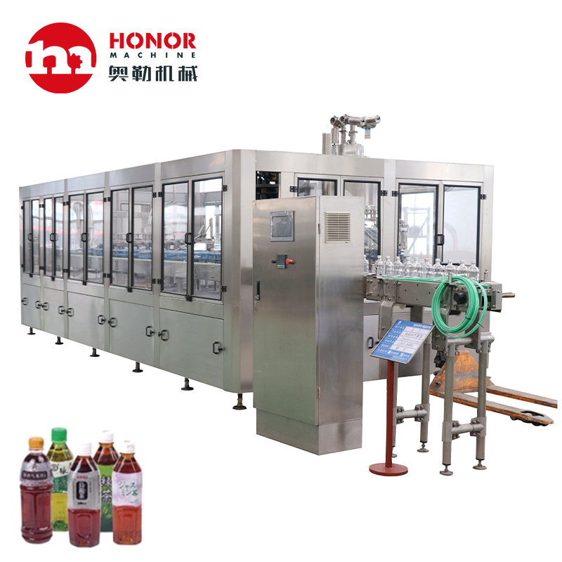 1000-3000bph Concentrated Juice Soft Drink Beverage Liquid Bottle Blowing Filling Machine
