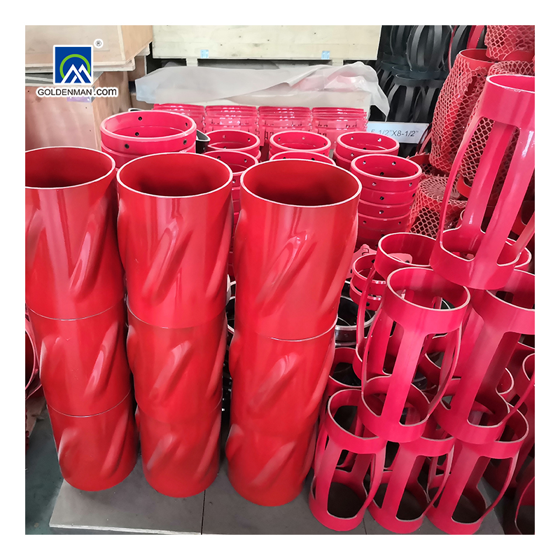 OCTG 7'' 9 5/8'' Centralizzatore per Casing Tubo Senza Saldatura Collare di Arresto per Cementazione