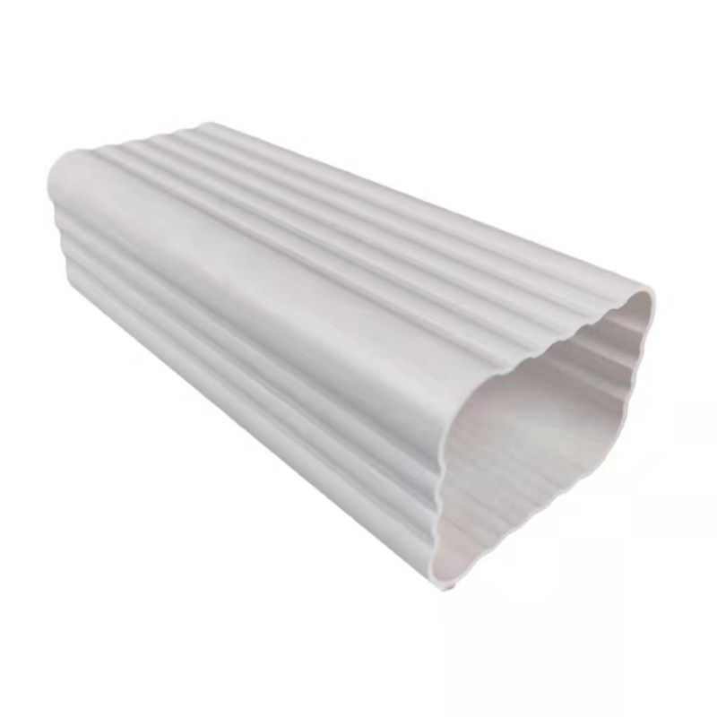 High Efficiency Long Term Durability PVC Gutter for House Roof Rain Collecting