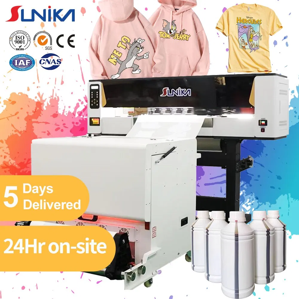 Sunika 60cm Automatic Heat Transfer Inkjet DTF Printer for T-Shirt Clothes