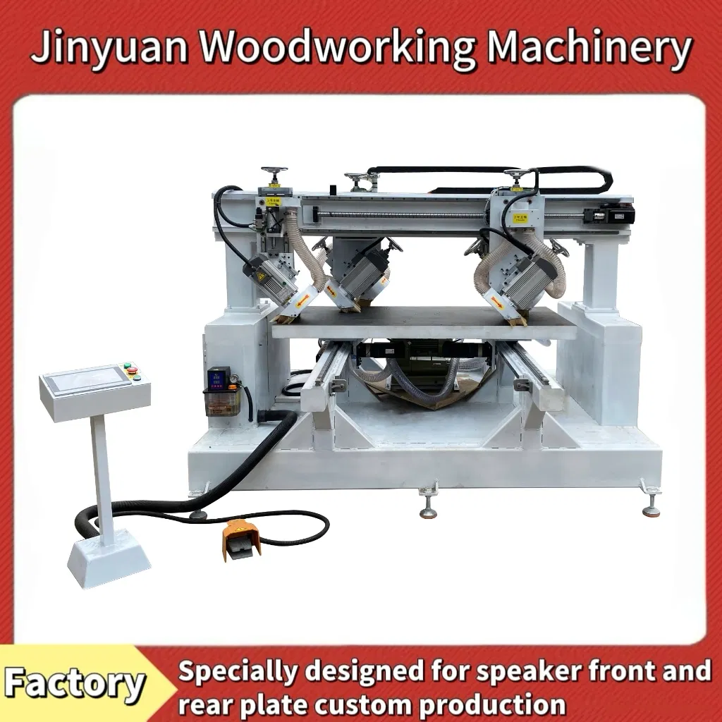 Five Axis V-Machine Router for Cutting CNC Machine Tools for Speakers, Gift Boxes, and Wooden Boards