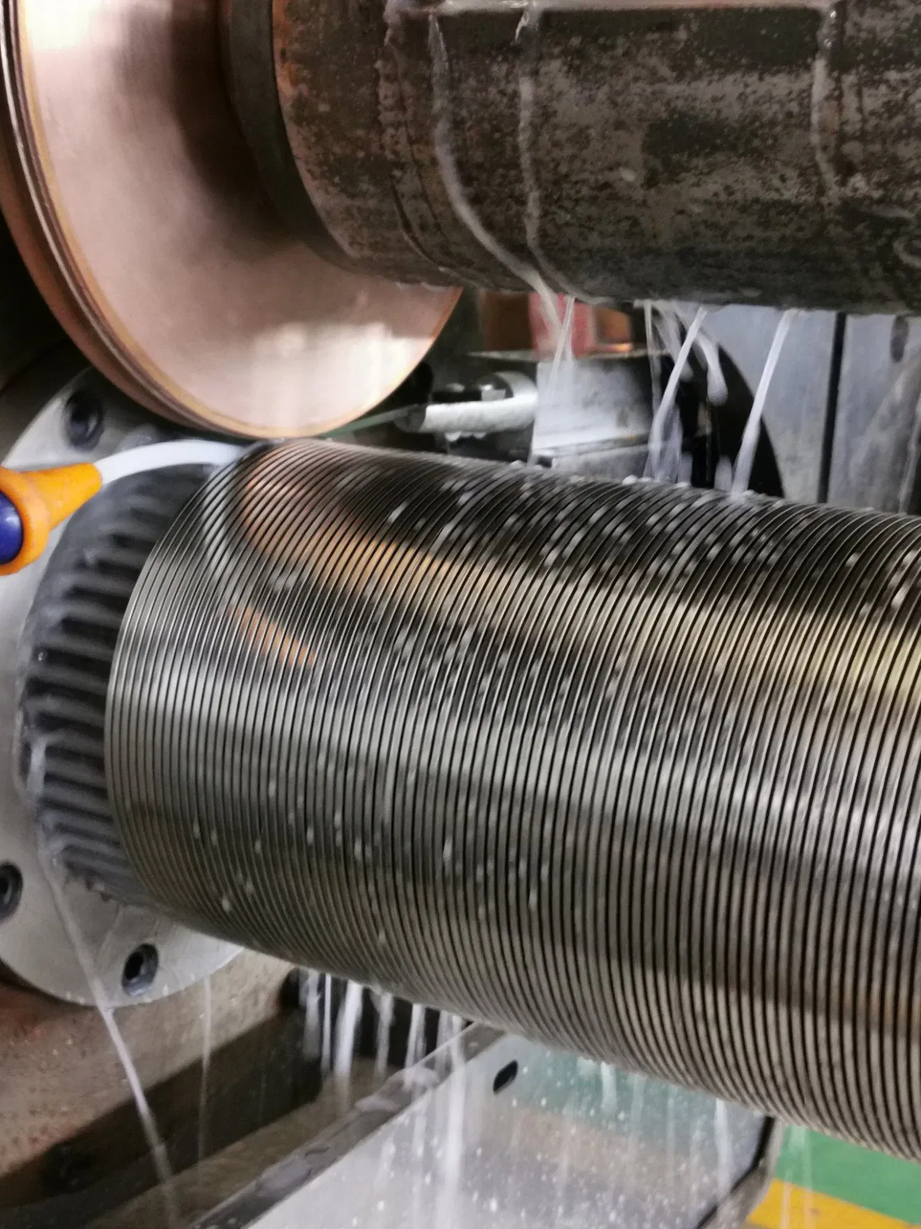 Wedged Wire Screen Johnson Pipe Filter Tube Mineral Sieve Griddle Mesh Welding Machine