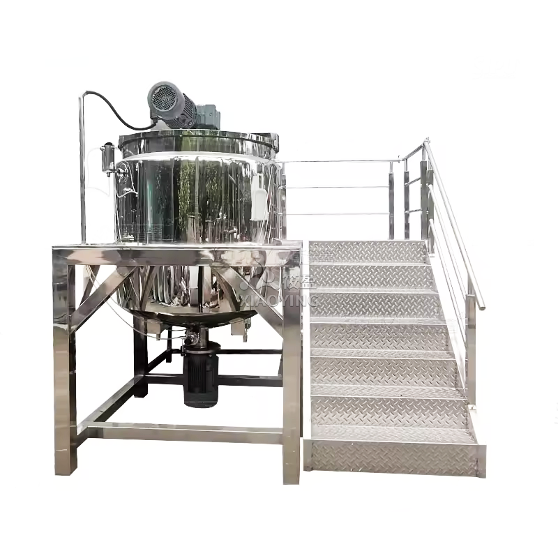 1000L Detergent Shampoo Kosmetik Hochschermischer Homogenisator Flüssigseife Herstellungsmaschine