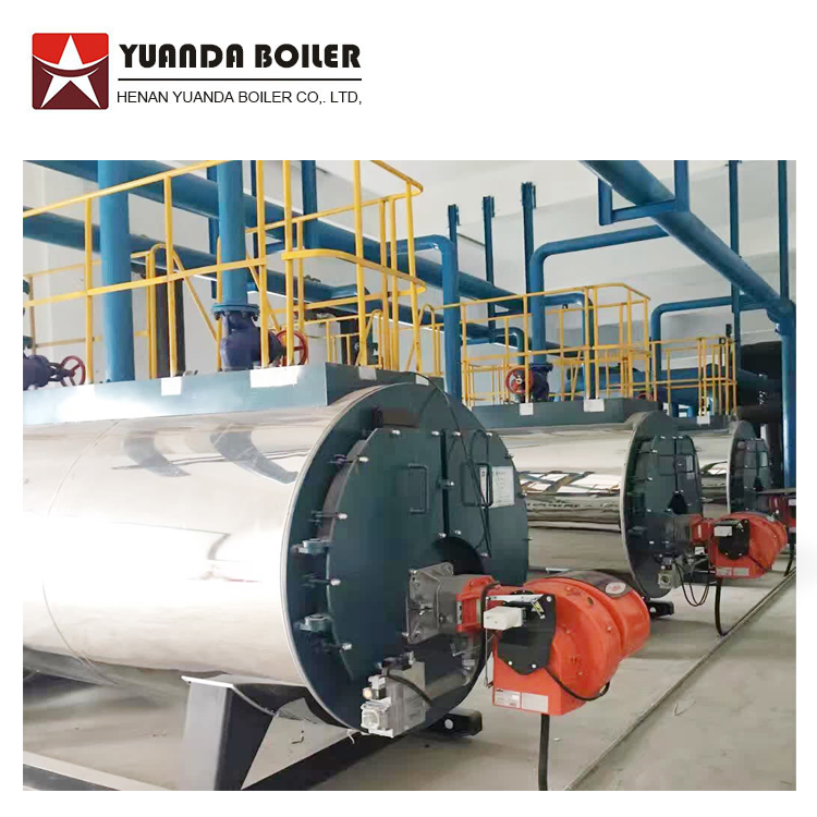 Gas Diesel Fired Water Boiler 300kw to 7000kw Thermal Power