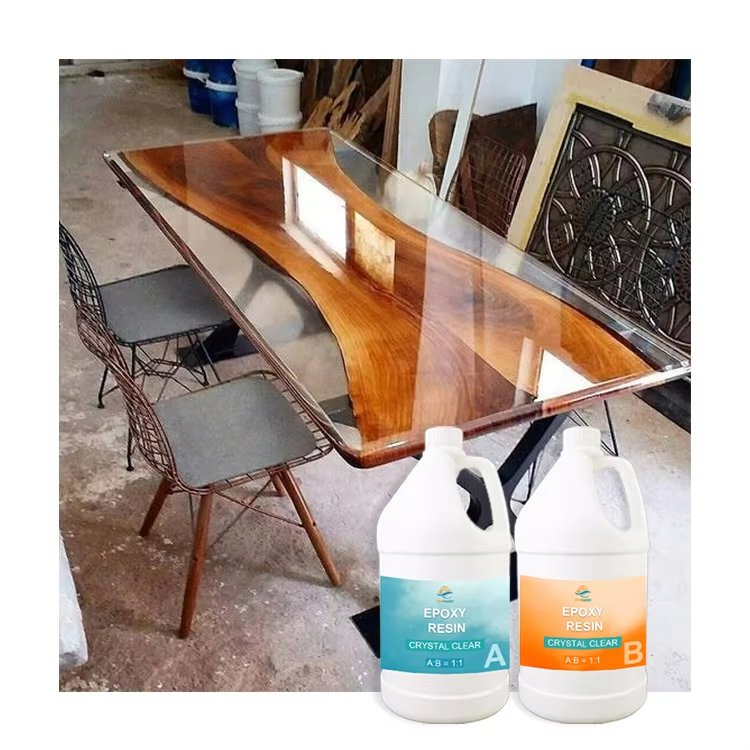 Epoxy Resin AB Glue Deep Pour Epoxy Resin for Wood River Table