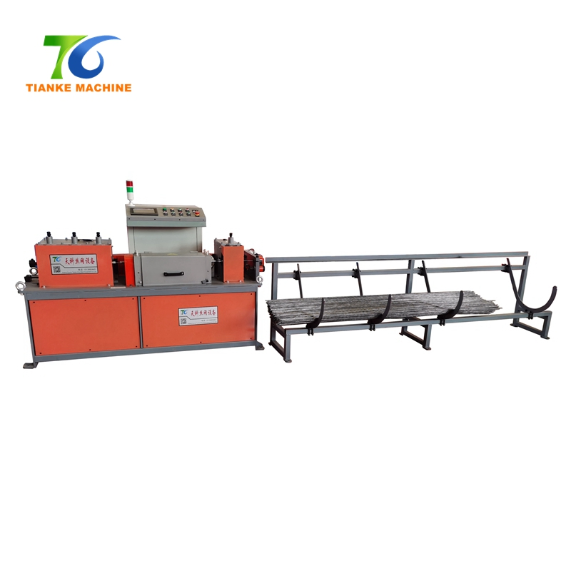 Automatic CNC Steel Wire Rod Rebar Wire Straightening and Cutting Machine