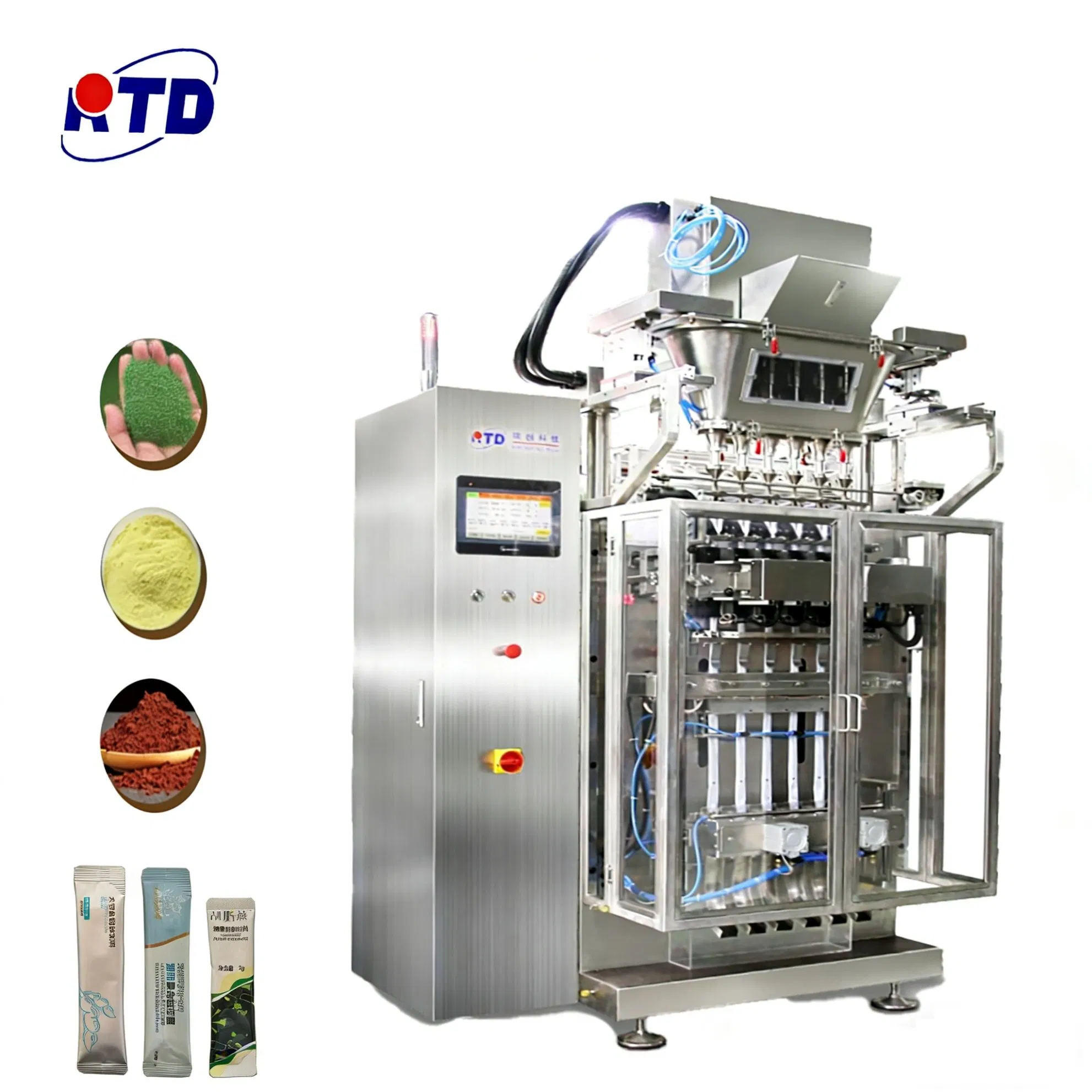 Multi Lane Back Small Sachet Powder Packing Machinery for Pharmaceutical Food Sachets