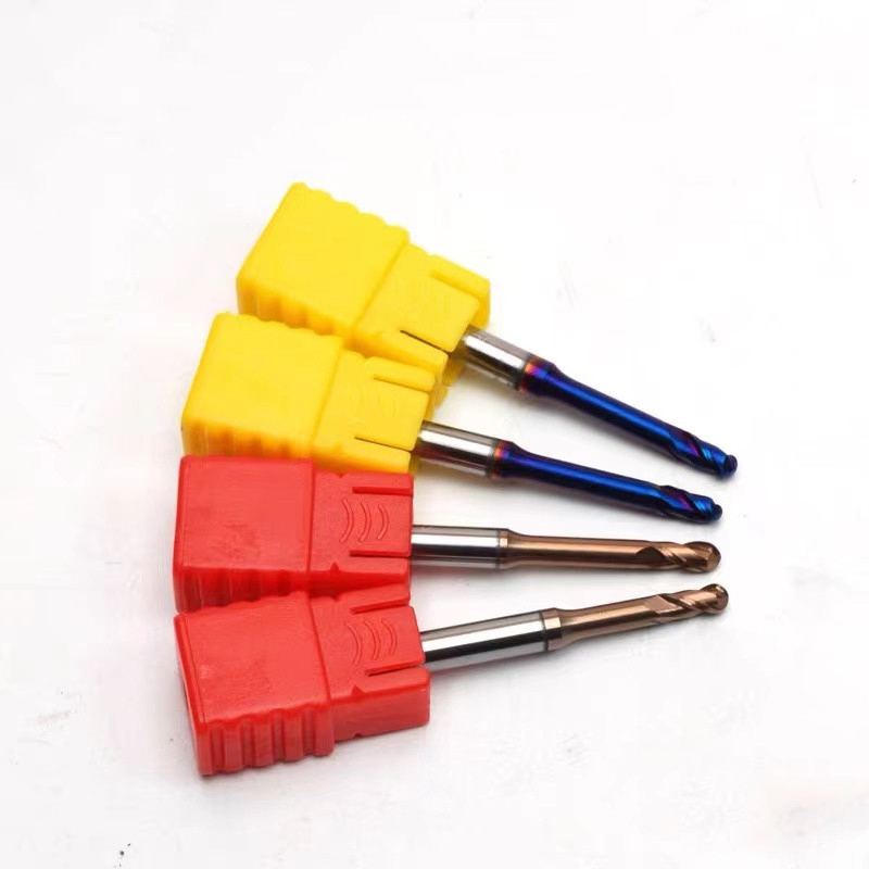 Wyk CNC Metalworking Carbide Long Neck Flat End Mill 2-Flute Straight Shank for Aluminum