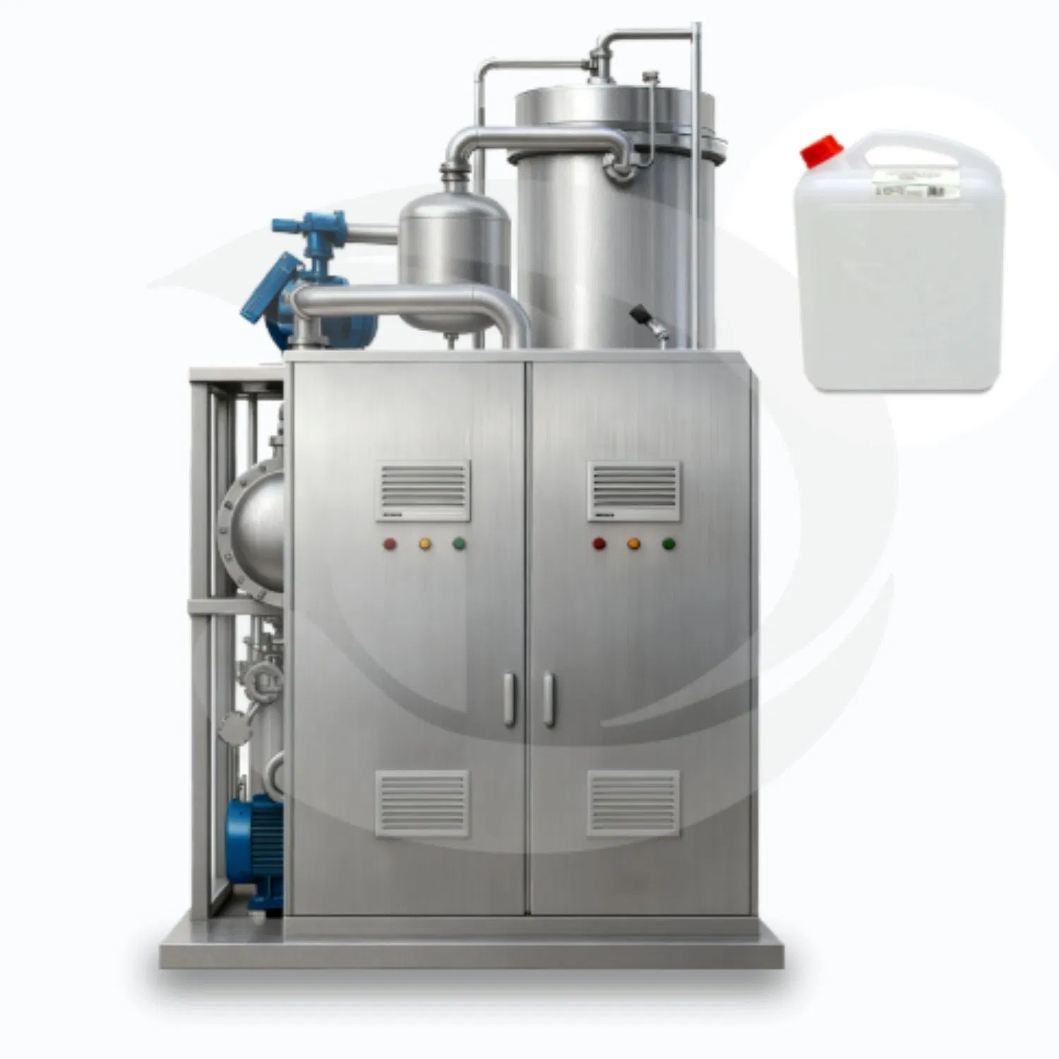 Unité de distillation à film raclé moléculaire à pompe à chaleur à haute gravité et haute pureté pour la récupération de solvant éthanol