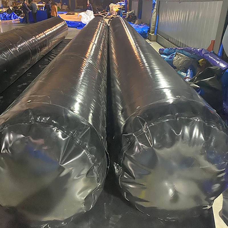 Paratia Gonfiabile in PVC Collassabile Mobile Diga in Gomma per il Controllo delle Piene del Livello del Fiume Barriere Riempibili d'Acqua