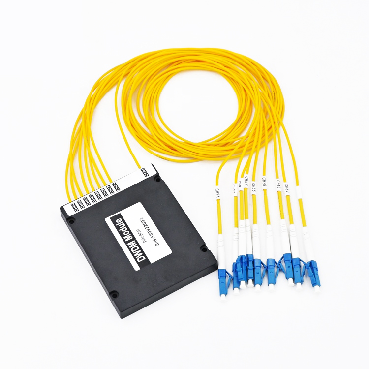 4CH 8CH SC LC Черный ABS Корпус Mux Demux DWDM