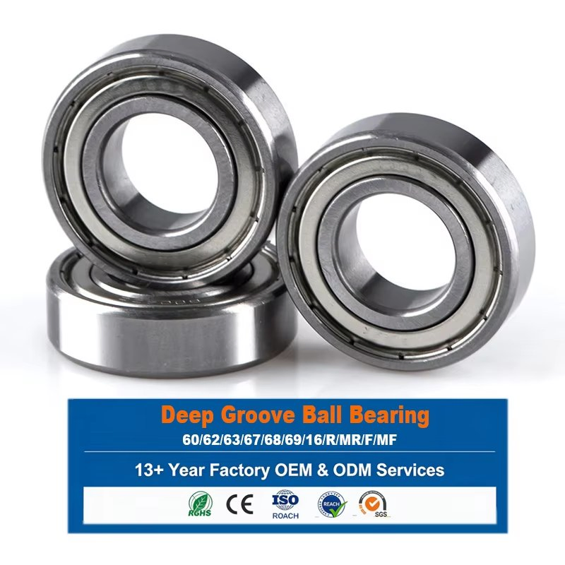 Cuscinetto a sfere 10*26*8 mm ≤15dB Emq Vita Utile Grasso Micro Motore Ventola 6000zz Cuscinetti a sfere radiali