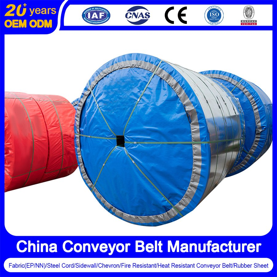 Cold Resistant Steel Cord Conveyor Belt for Mining, Port Bulk Handling, Cold Storage, Food Processing, Winter Construction and Forestry Sites