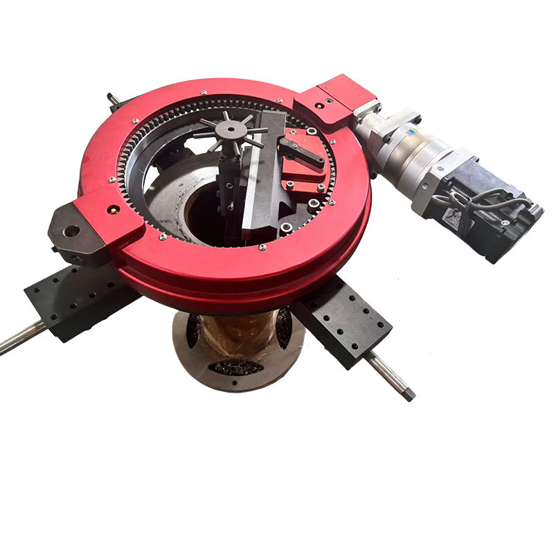 SFN-300 OD-Montage-Flanschbearbeitungsmaschine tragbare Flanschfräse 0"-12"