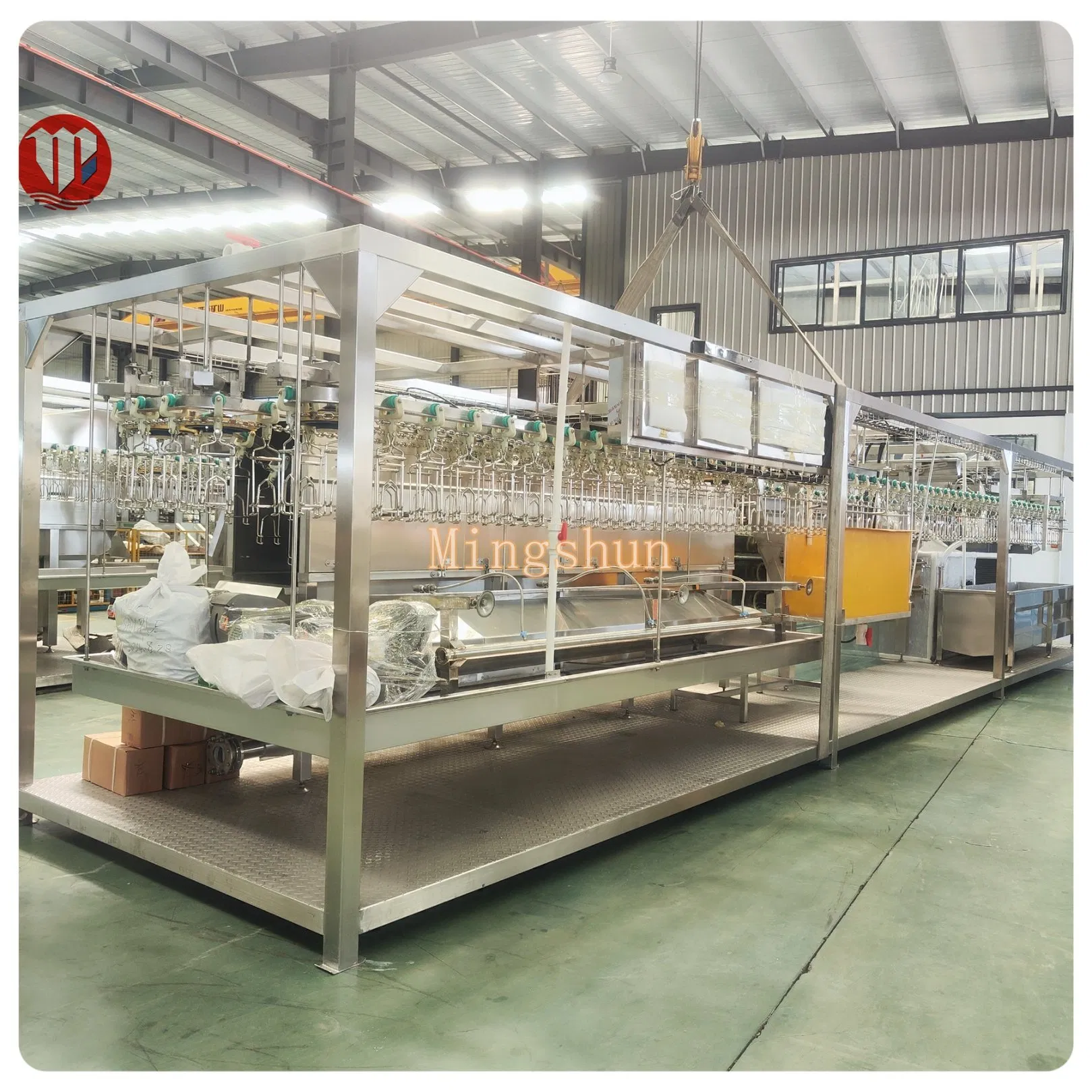 Compact Chicken Duck Goose Poultry Slaughtering Equipment for Slaughterhouse