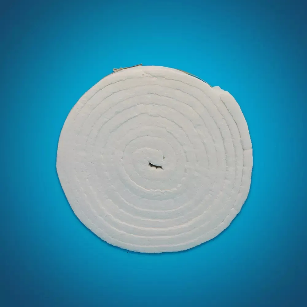 Couverture en fibre céramique isolante thermique à haute pureté, classée 1260 ℃