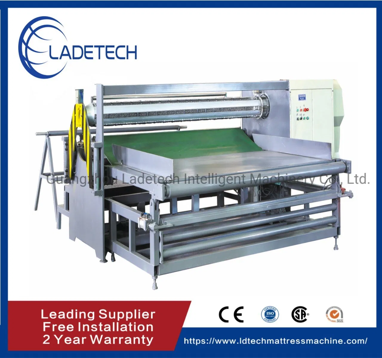 LDT-PSR Macchina automatica ad alta efficienza per il confezionamento in rotoli di unità a molle insacchettate per materassi