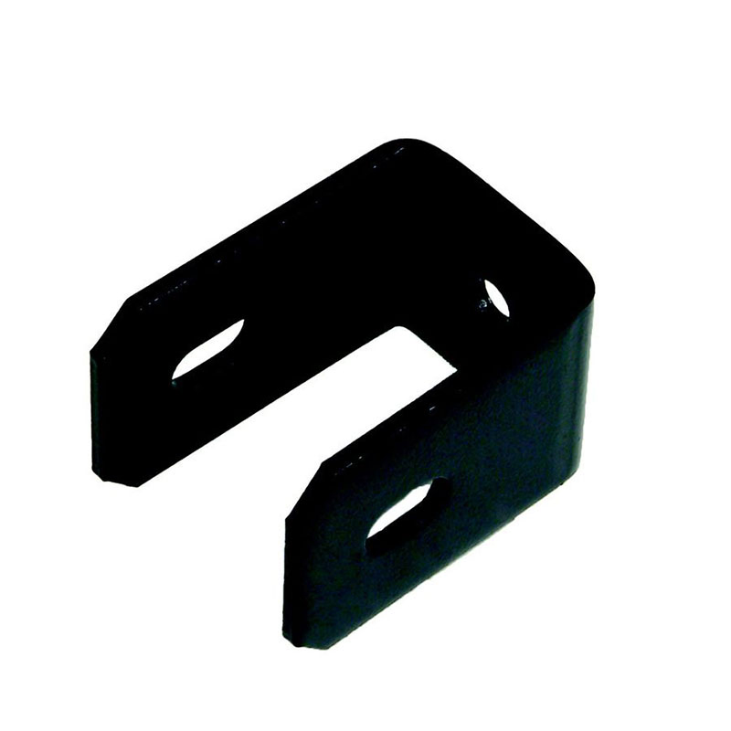 Customized Steel Stamping Bracket with Black Powder Coating for Industry