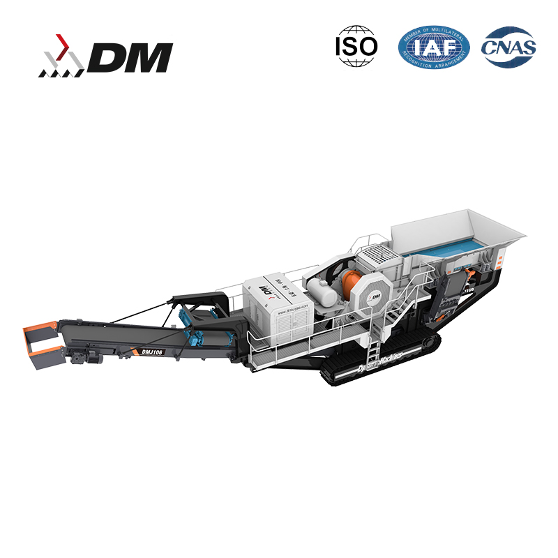 Tracked Mobile Jaw Crusher for Crushing and Screening, Primary Mobile Rock Crusher
