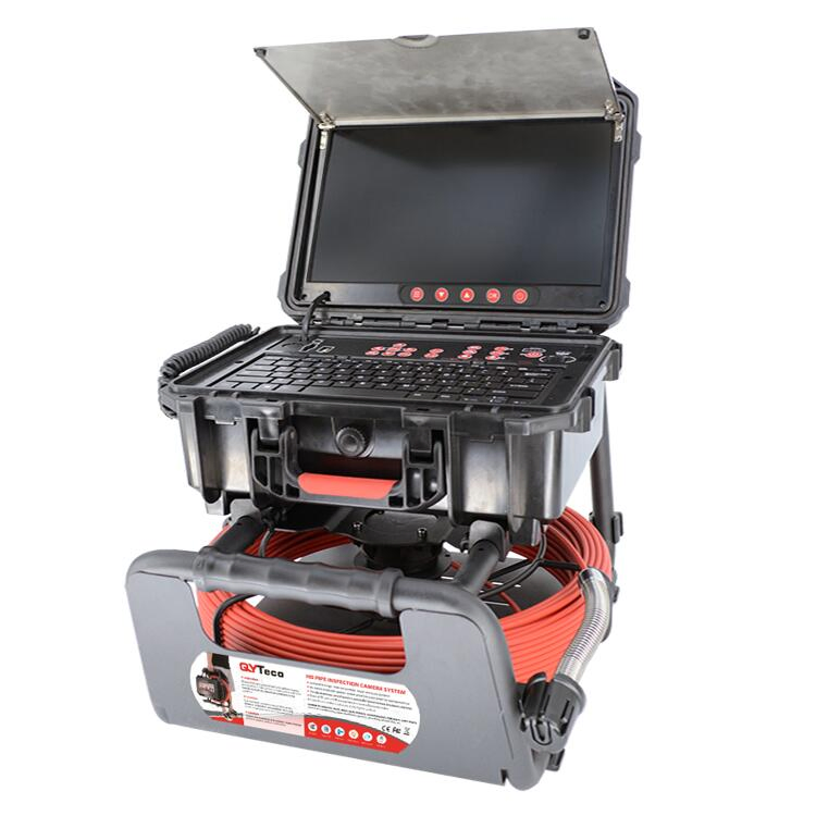 13.3" DVR Self-Leveling 30m HD Sewer Drain Video CCTV Pipe Inspection Camera