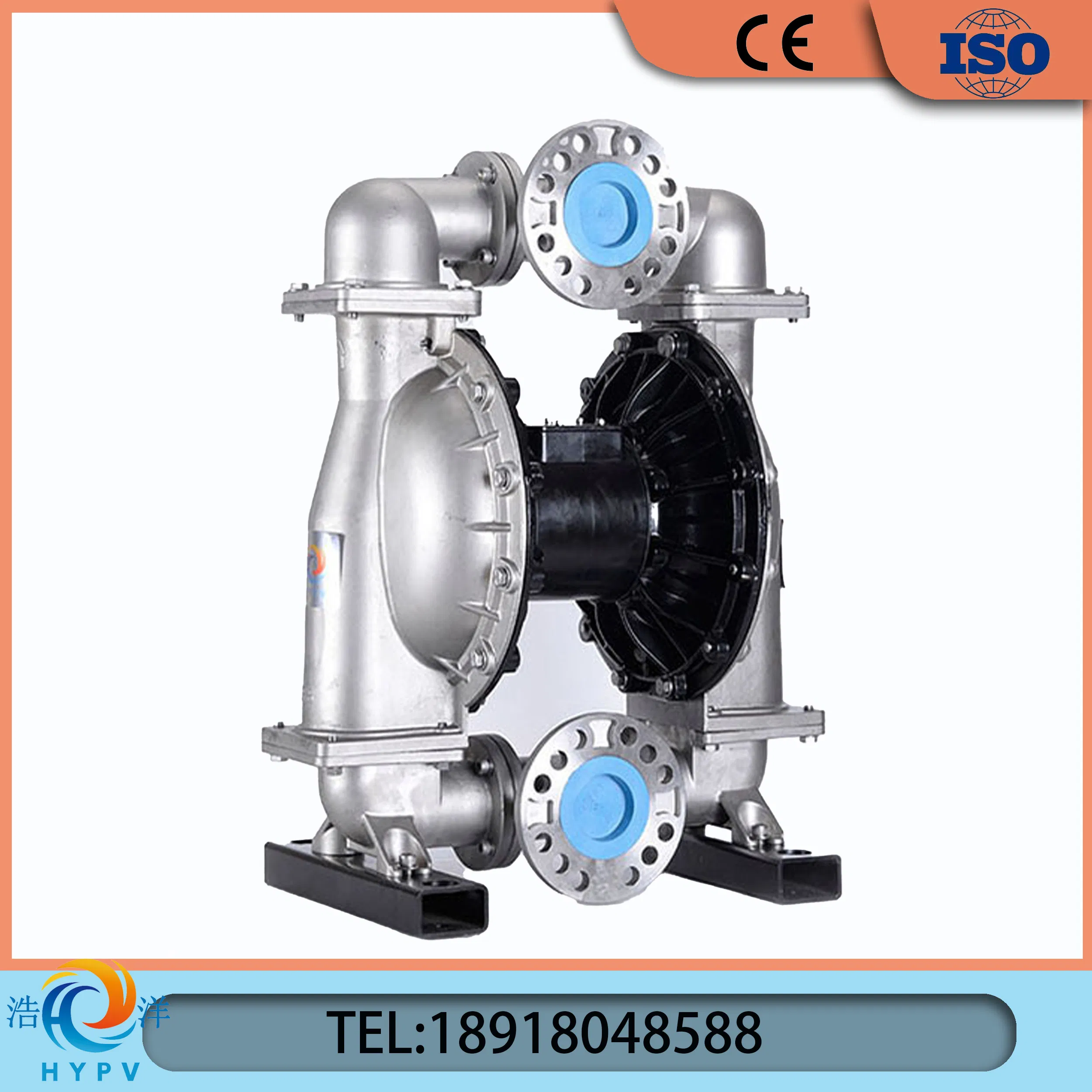 Industrial High Flow Pneumatic Diaphragm Pump Aodd Pump