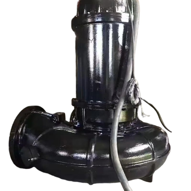 Non-Clogging Submersible Dirty Waste Water Drainage Pump Vertical Stainless Steel Sludge Centrifugal Pump Wq Submersible Cutter Grinder Mining Sewage Pump