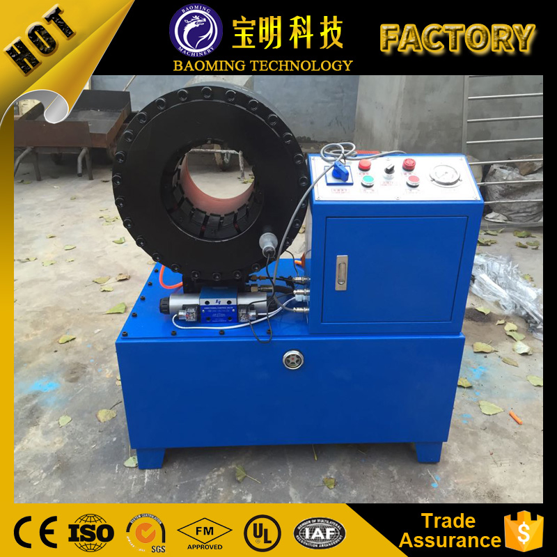 CE 10 Sets Free Dies Hose Crimping Machine