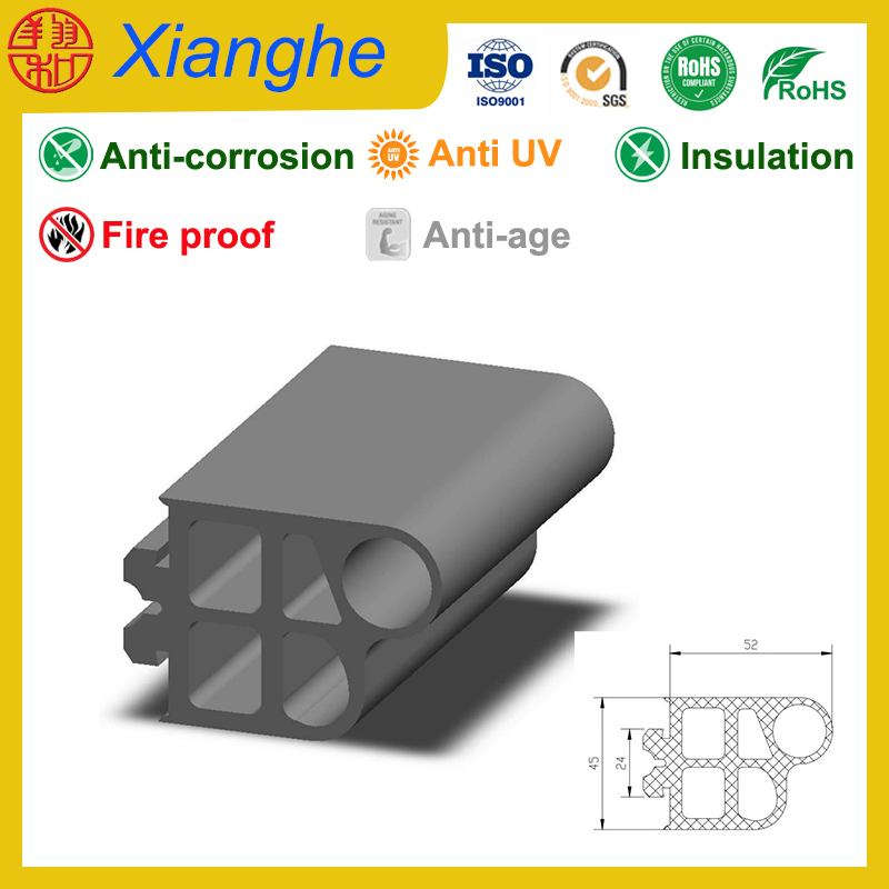 Custom Weatherproof EPDM Rubber Door Seal Strip for Doors and Windows