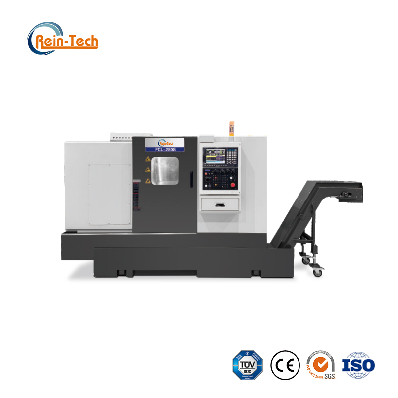 FCL-280s Compact Slant Bed CNC Lathe with Fanuc Control System for Metal Turning in Metal Processing