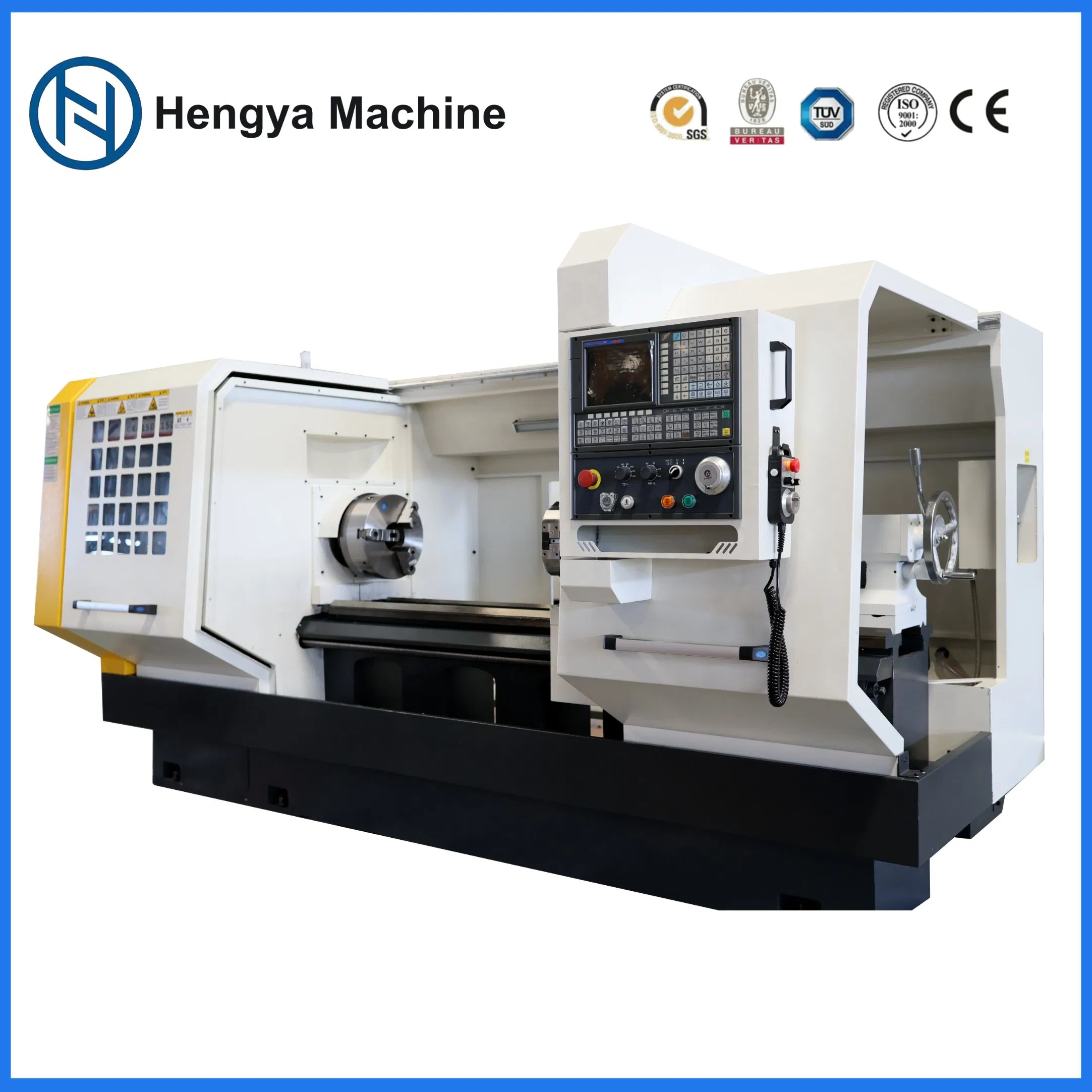 CK6150 Präzisions-Horizontal-Flachbett-CNC-Drehmaschine