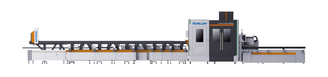Automatic CNC Curtain Wall Aluminum Cutting Center