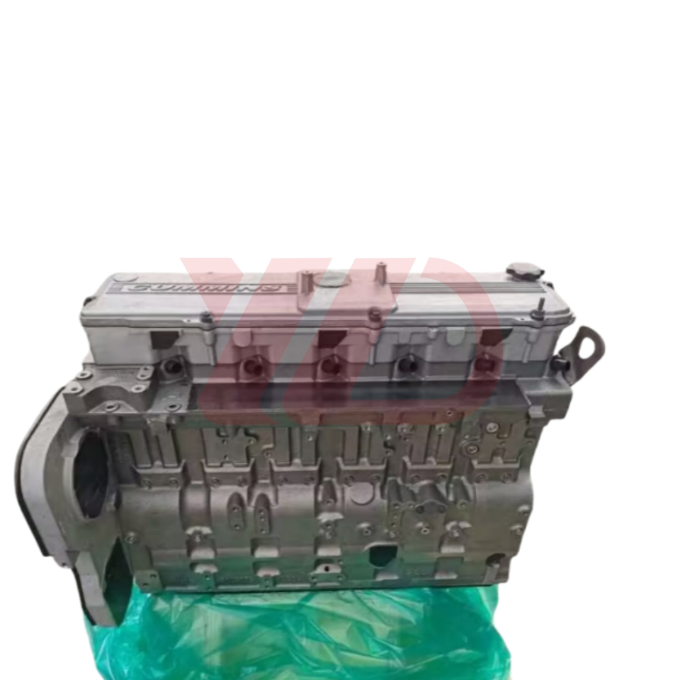 Motore Diesel Completo Isc8.3 Blocco Cilindri Lungo Macchinario 6D114-3 Motore Base Diesel Blocco Lungo per Komatsu