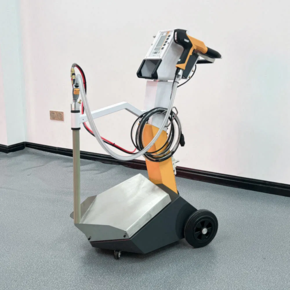 Bassa Nebulizzazione Veloce Cambio Colore OEM Personalizzato Macchina per Rivestimento Elettrostatico a Polvere di Piccole Dimensioni per Parco Industriale