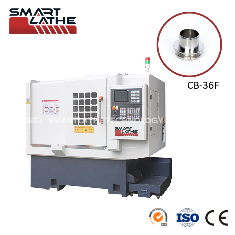 Smartlathe CB-36f Slant Bed CNC Lathe High Rigidity Inclined Rail CNC Machine with Fanuc CNC System